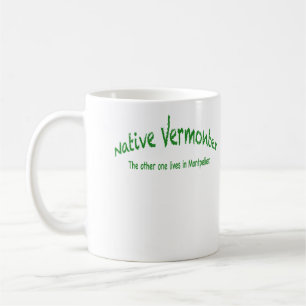 Native Vermonter White 11 oz Classic White Mug