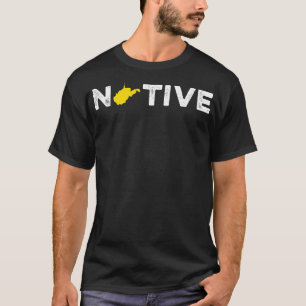 Native West Virginia Home State Pride Hiking T-Shirt