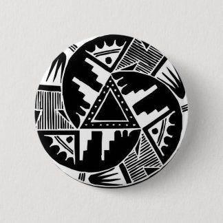 Native Wheel 6 Cm Round Badge