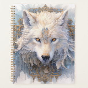 Native White Wolf Planner