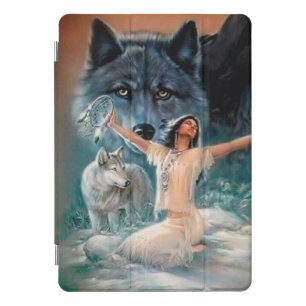 Native Wolves iPad Pro Cover