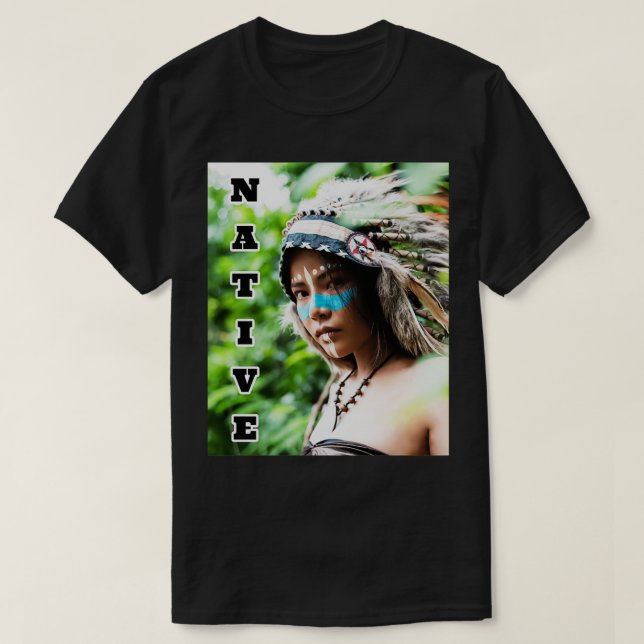 Native Women 1  T-Shirt (Design Front)
