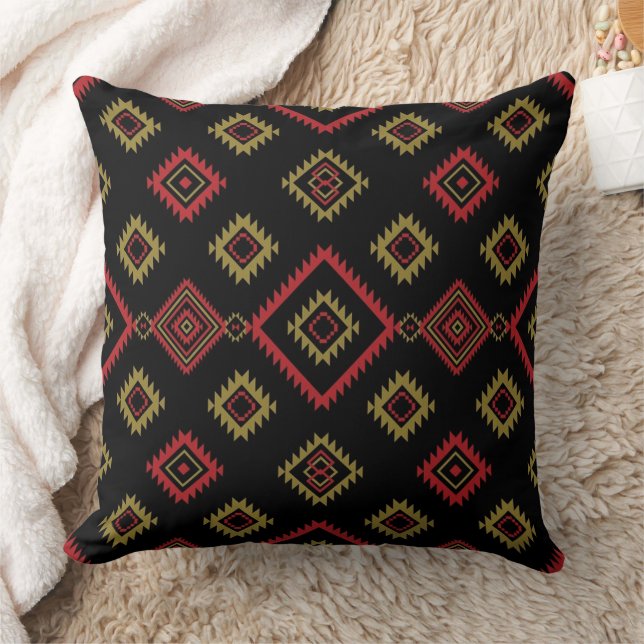 Native Zone 20x20 Throw Pillow (Blanket)