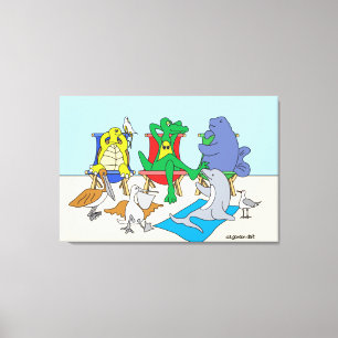 Natives 24x36 Canvas Print