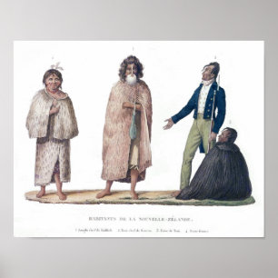 Natives of New Zealand Poster