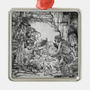 Nativity, 1654 metal tree decoration
