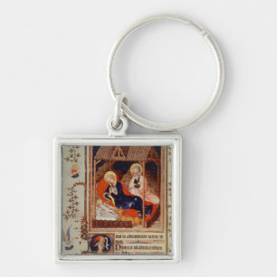 Nativity and Visitation of the shepherds Key Ring