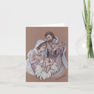 Nativity Art Note Card