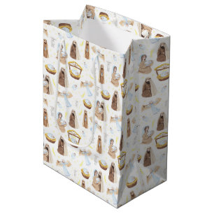 Nativity Baby Jesus Medium Gift Bag