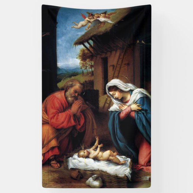 Nativity Banner (Vertical)