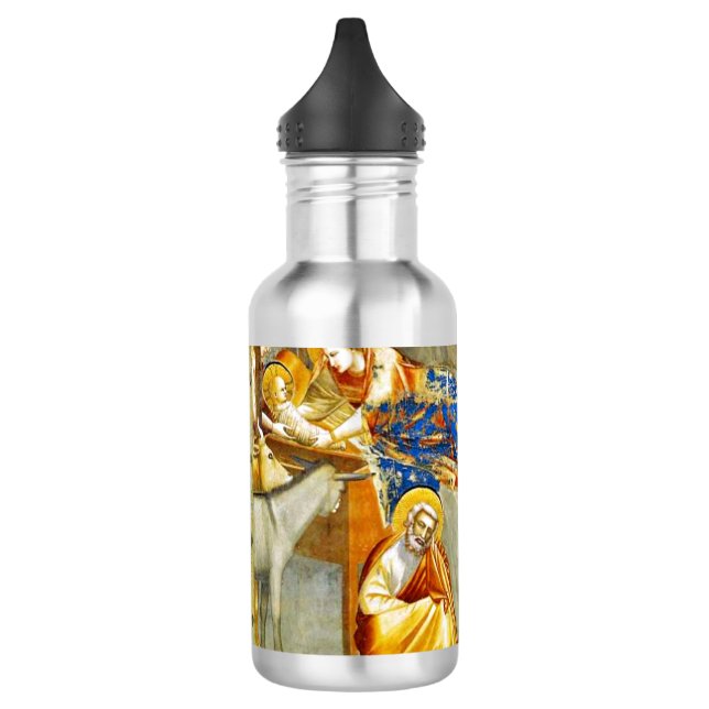 Nativity Birth of Jesus  710 Ml Water Bottle (Left)