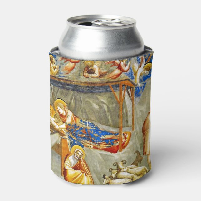Nativity Birth of Jesus  Can Cooler (Can Front)