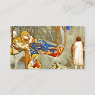 Nativity Birth of Jesus Enclosure Card