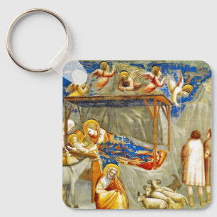 Nativity Birth of Jesus  Key Ring