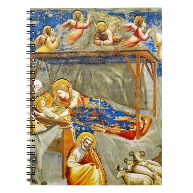 Nativity Birth of Jesus  Notebook (Front)