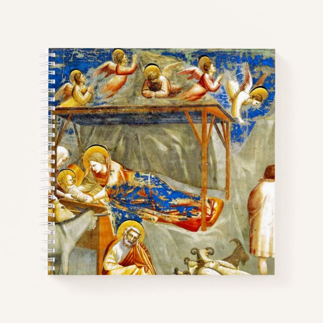 Nativity Birth of Jesus  Notebook (Front)