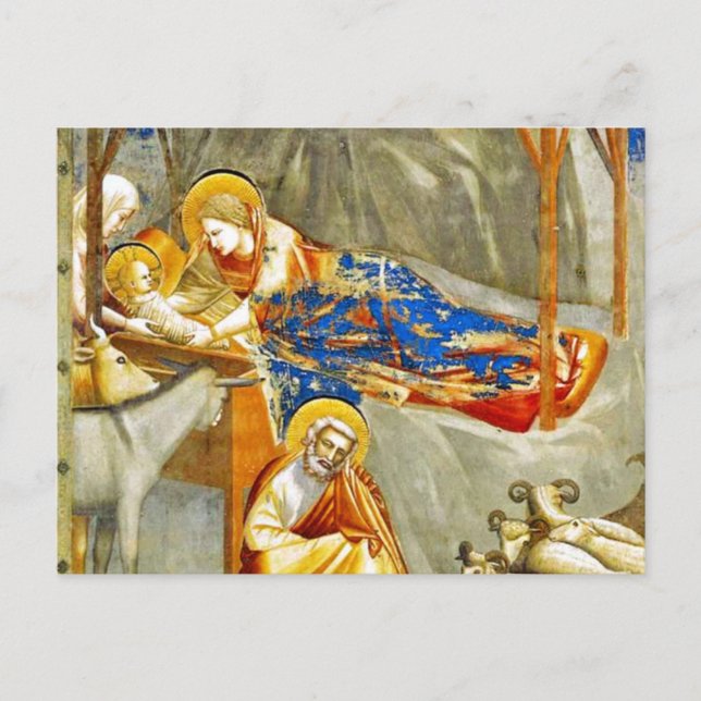Nativity Birth of Jesus  Postcard (Front)