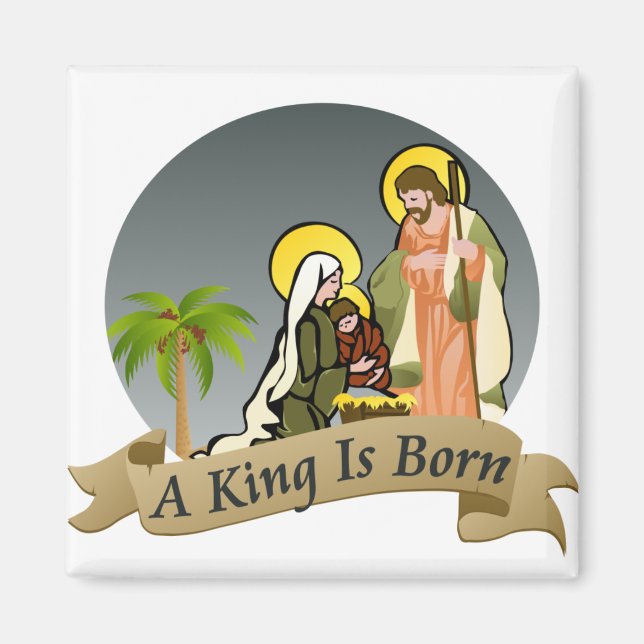 Nativity (Blue) | Magnet (Front)