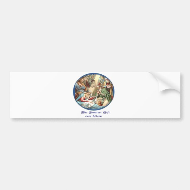 Nativity Bumper Sticker (Front)