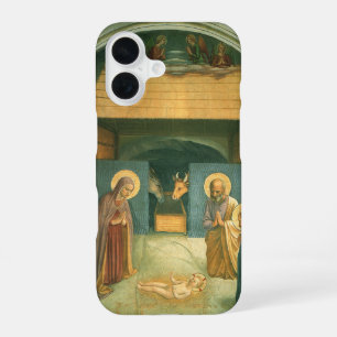Nativity by Fra Angelico iPhone 16 Case