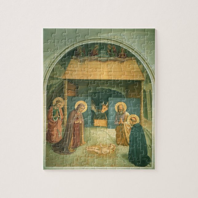 Nativity by Fra Angelico Jigsaw Puzzle (Vertical)