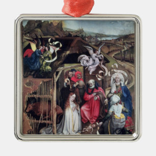 Nativity, c.1425 metal ornament