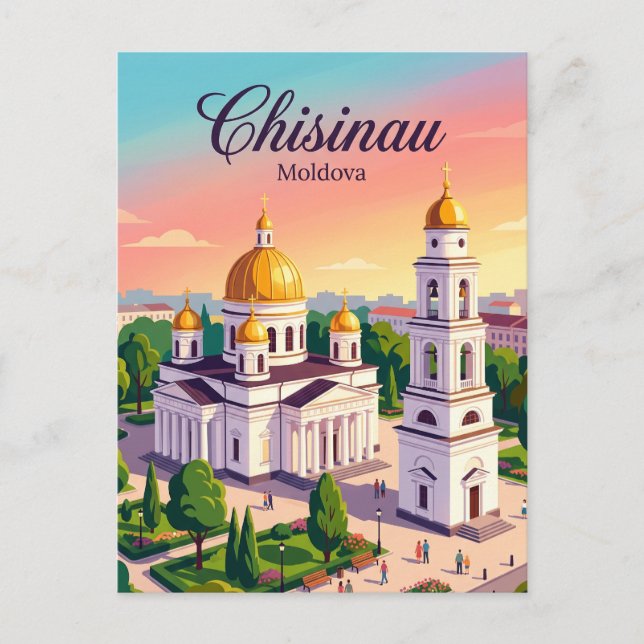 Nativity Cathedral Moldova Postcard (Front)
