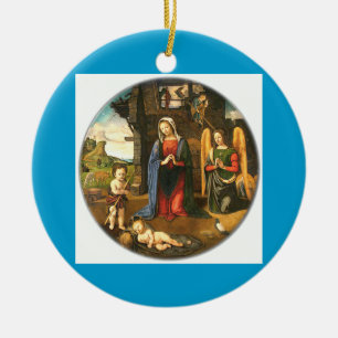 Nativity Ceramic Tree Decoration