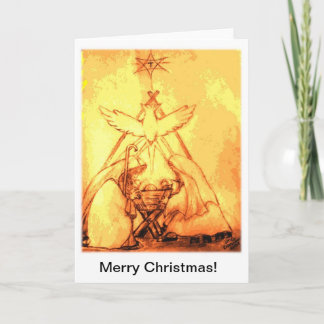 Nativity Christmas Card