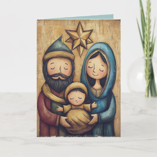 Nativity Christmas Card
