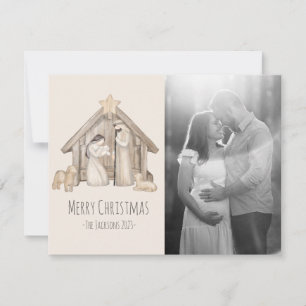 Nativity Christmas Card