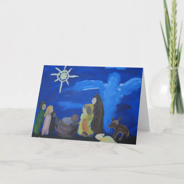 Nativity Christmas Card | Zazzle
