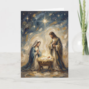 Nativity Christmas Card
