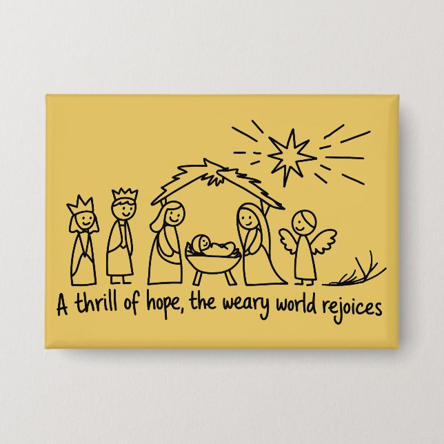 Nativity Christmas Christian Family Matching  (Front)