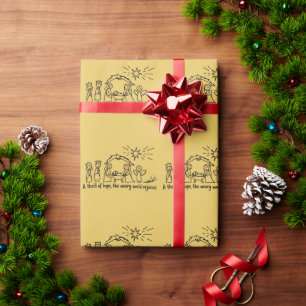 Nativity Christmas Christian Family Matching Wrapping Paper