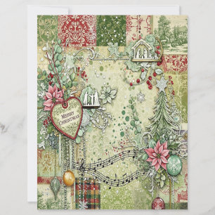 Nativity Christmas craft paper