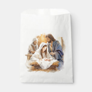 Nativity Christmas   Favour Bag