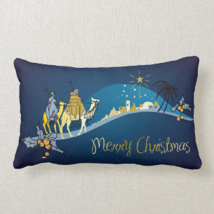 Nativity Christmas Pillow