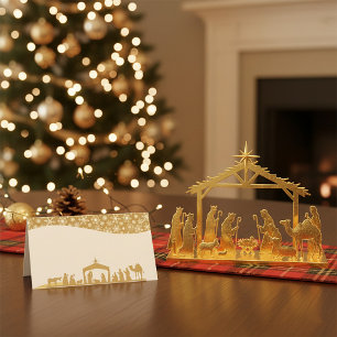 Nativity Christmas Place Card