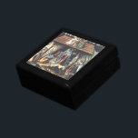 Nativity Christmas Scene Gift Box<br><div class="desc">What better way to present that special gift than to put it in an original wooden gift box, that is a unique and practical gift in itself. Add that watch, jewellery, keys to the new car, whatever. A gift inside a gift- for an extra special surprise. Made of lacquered wood,...</div>