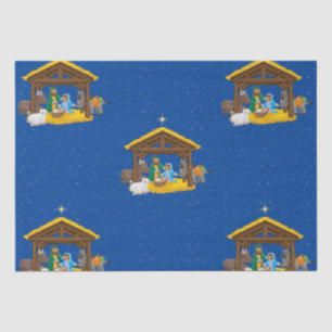 Nativity Christmas Wrapping Paper