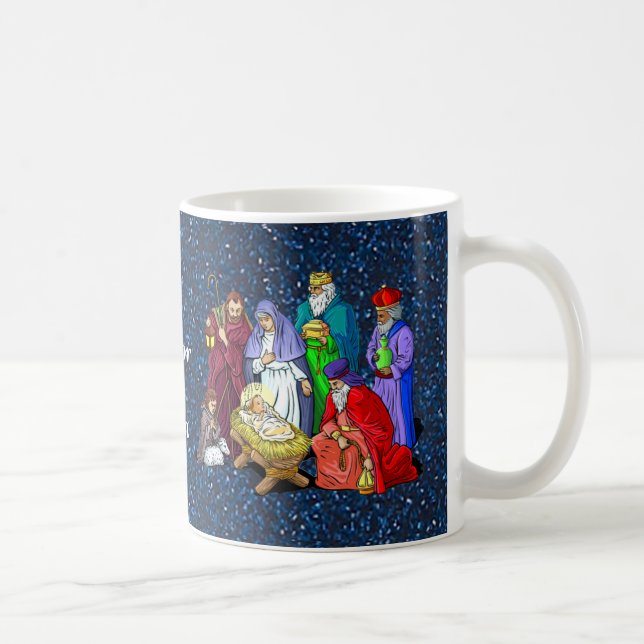 nativity coffee mug (Right)