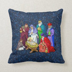 nativity cushion