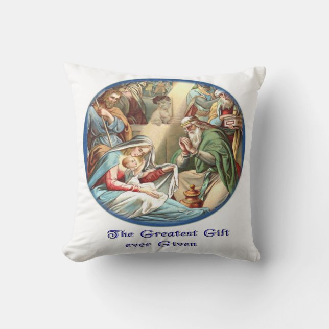 Nativity Cushion (Front)