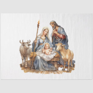 Nativity Design Collection 6 Tissue Paper