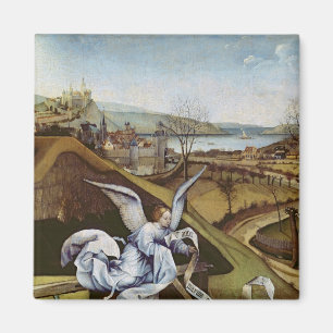 Nativity, detail of the landscape magnet