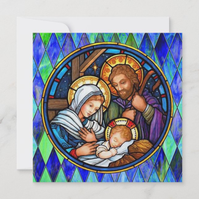 Nativity  Flat Card (Front)