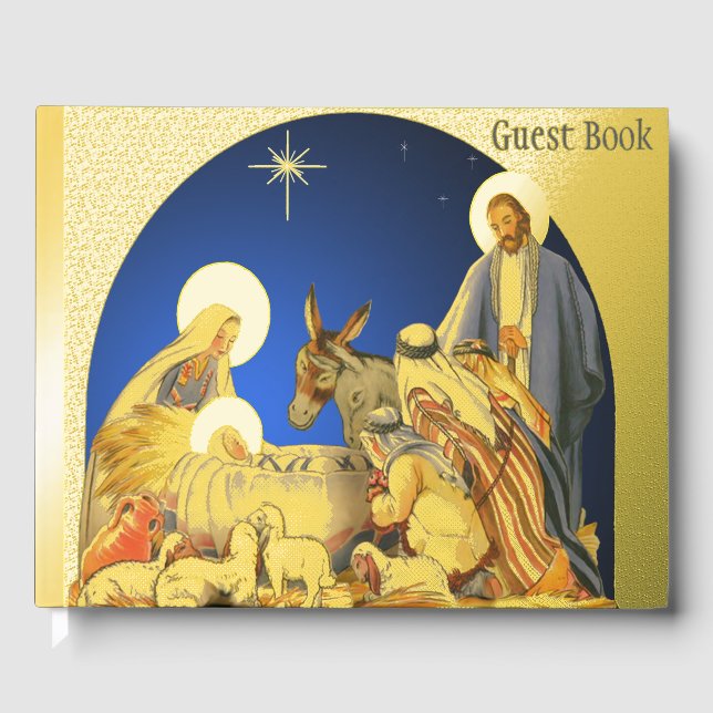 Nativity Guest Book (Front)