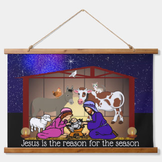 Nativity Hanging Tapestry