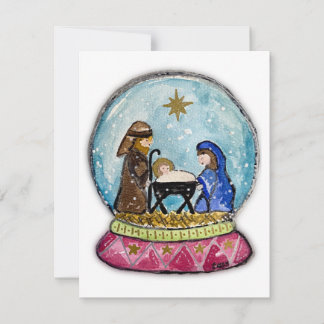 Nativity Holiday Card